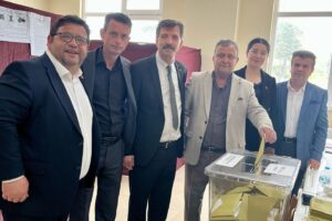 MİLLET İTTİFAKI BAŞKANLARI SANDIK BAŞINA GİTTİ