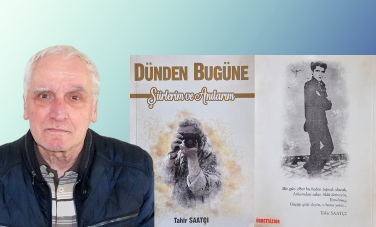 SAATÇI’DAN İLK KİTAP