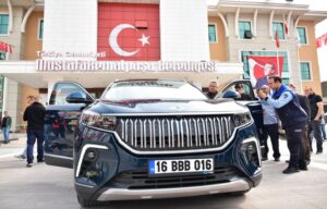  ‘TOGG’ GÖRÜCÜYE ÇIKTI