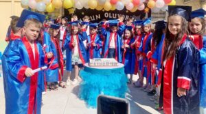 14 EYLÜL ANAOKULU’NDA İLK MEZUNİYET COŞKUSU