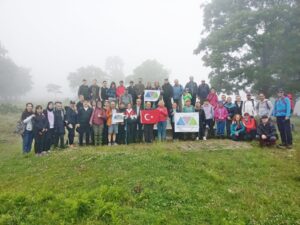 ÇATALDAĞ’DA GELENEKSEL YÜRÜYÜŞ