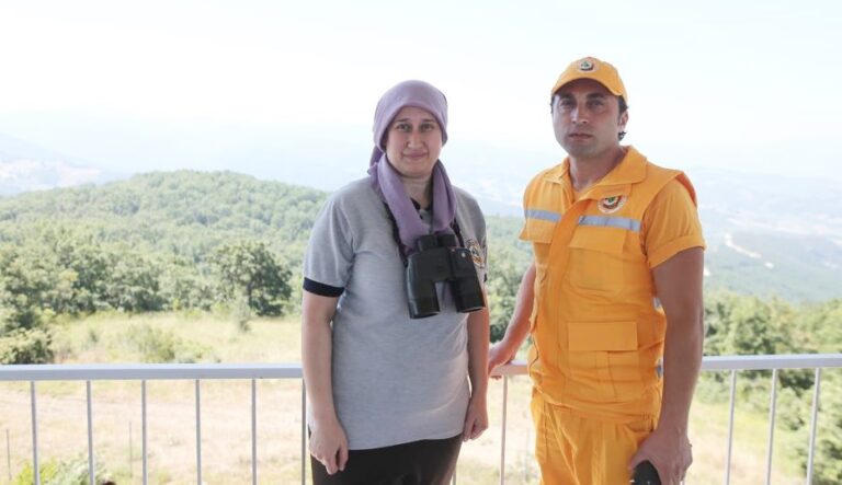 ŞEHRİMAN’DA AİLECE YANGIN NÖBETİ