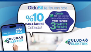 ELEKTRİK FATURANI ÖDERKEN KAZAN