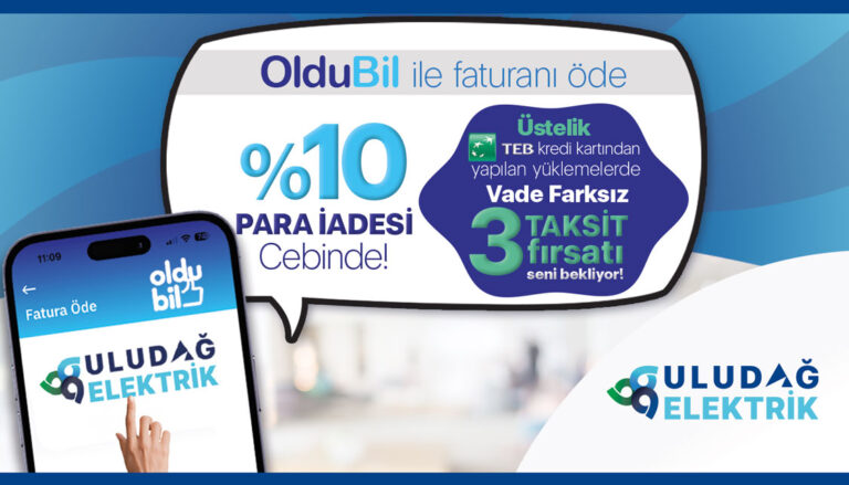 ELEKTRİK FATURANI ÖDERKEN KAZAN
