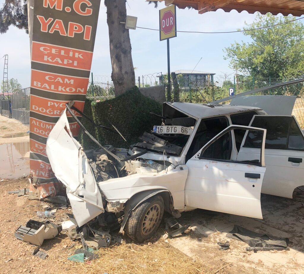 TERMİNAL YOLUNDA FECİ KAZA