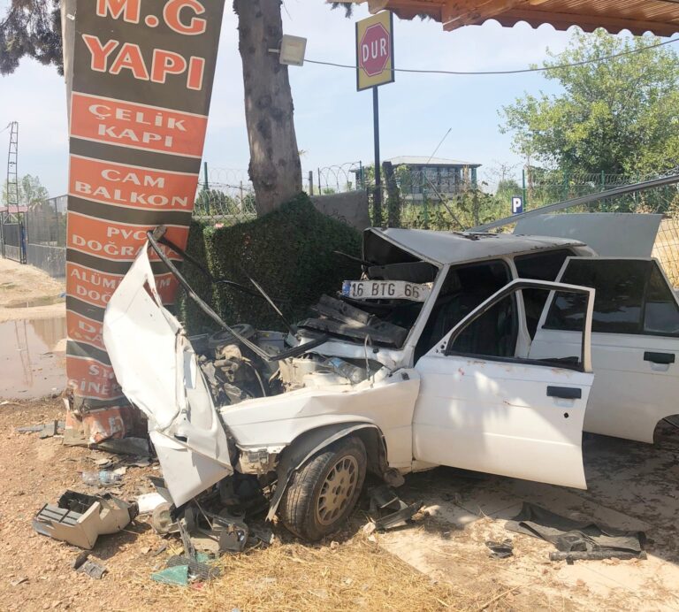 TERMİNAL YOLUNDA FECİ KAZA