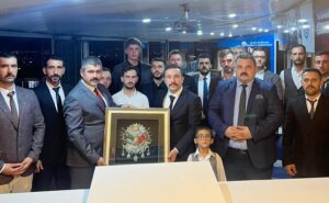 YENİ BAŞKANA ‘ÜLKÜCÜ’ ZİYARET