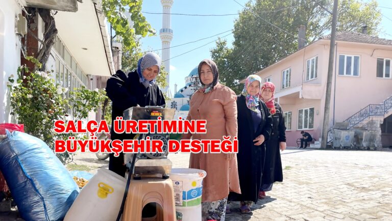 BÜYÜKŞEHİR KADINLARIN YÜKÜNÜ ALDI