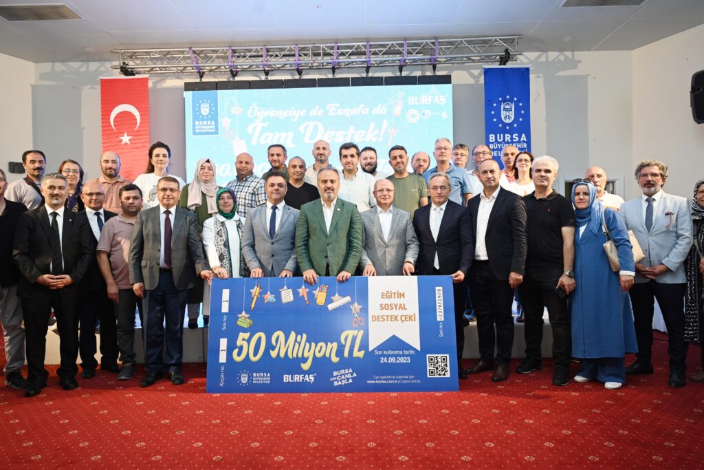 EĞİTİME MİLYONLUK DESTEK