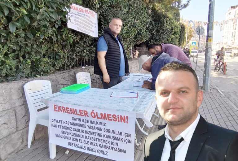 ACILI AĞABEY’DEN İMZA KAMPANYASI