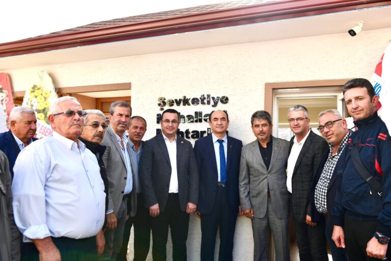 ŞEVKETİYE’YE YENİ MUHTARLIK BİNASI