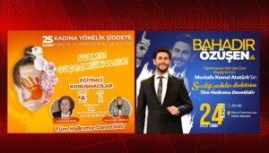 BELEDİYEDEN KADINA ŞİDDET VE ÖĞRETMENLER GÜNÜ PROGRAMI