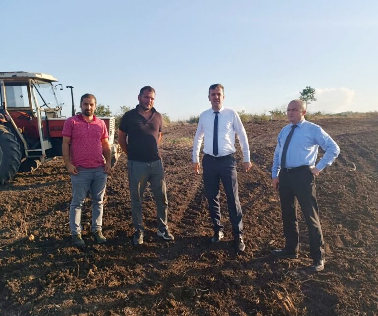 DEMİRDERE VE İNCİLİPINAR’DA MERA ISLAHI