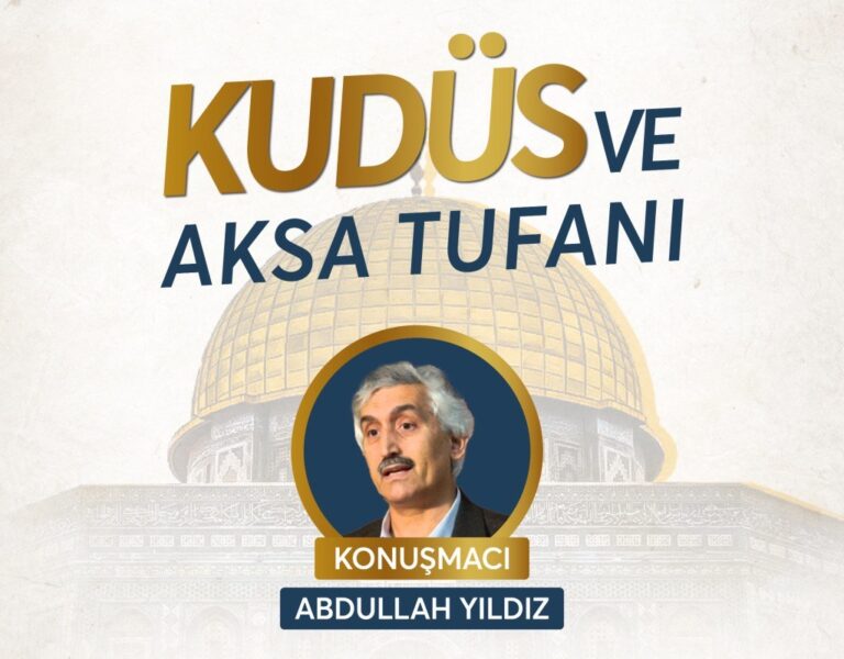 İHH’DAN ‘KUDÜS VE AKSA TUFANI’ PROGRAMI