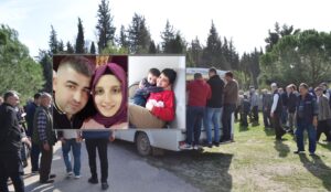 KATLEDİLEN ANNE VE ÇOCUKLARA HÜZÜNLÜ VEDA