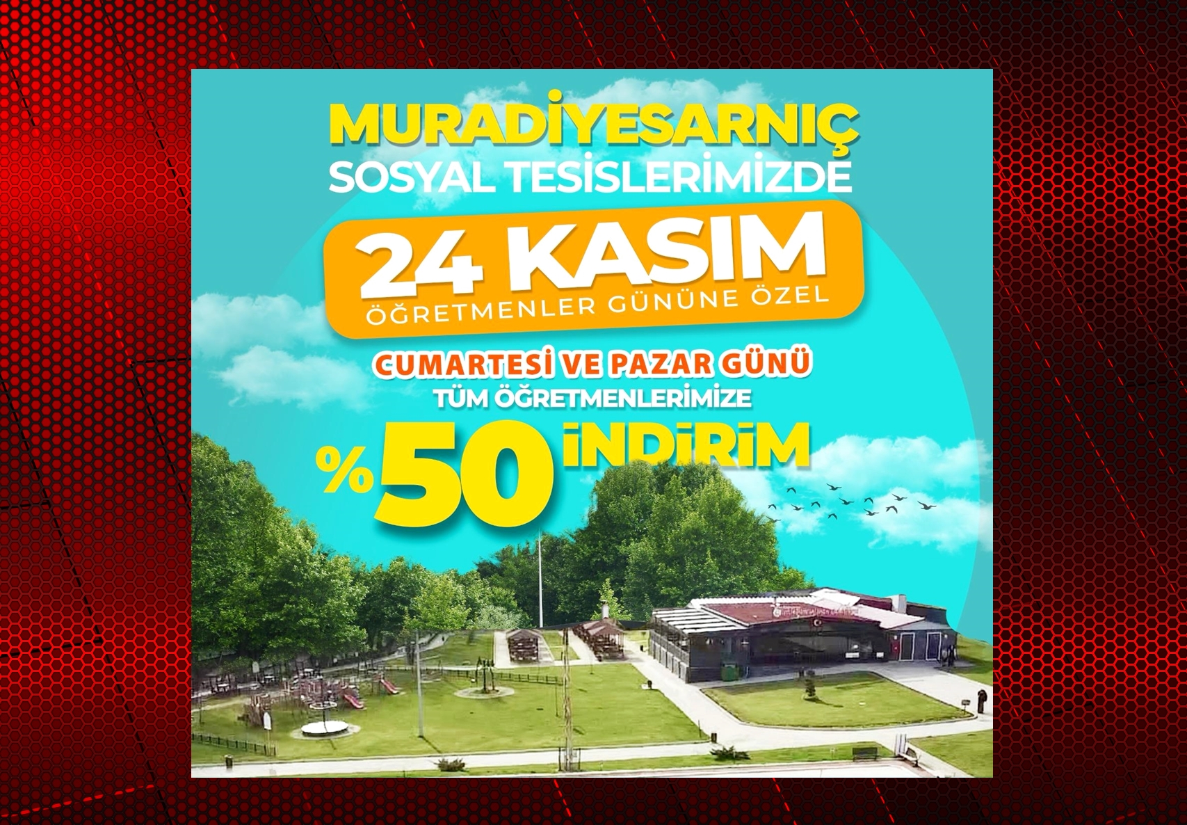 ÖĞRETMENLERE ‘24 KASIM’ JESTİ