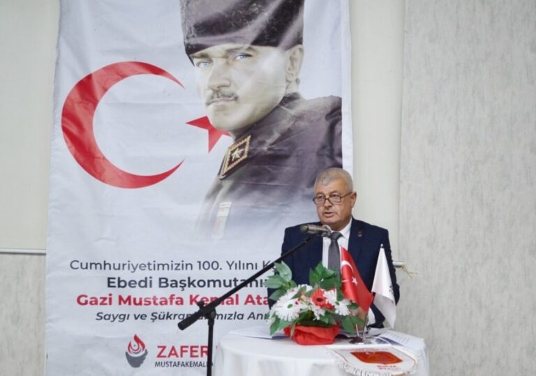 ŞENKUYUMCU; ‘ATATÜRK’Ü MİNNETLE ANIYORUZ’