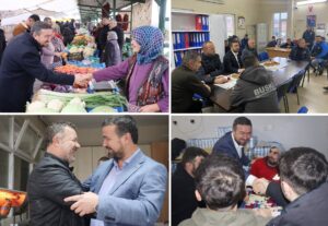 AK PARTİ’NİN KULAĞI HALKTA