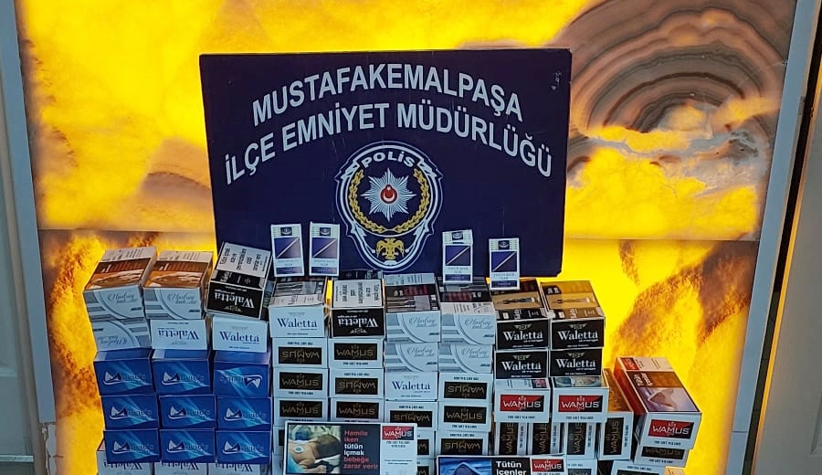 KAÇAK SİGARAYA POLİS DARBESİ