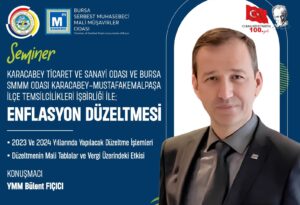 BSMMMO, ‘ENFLASYON DÜZELTMESİ’Nİ KONUŞACAK