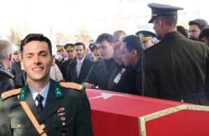 ŞEHİT TEĞMENE HÜZÜNLÜ VEDA