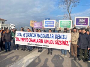 STAJ VE ÇIRAKLIK MAĞDURLARI İSTANBUL’DA BULUŞUYOR