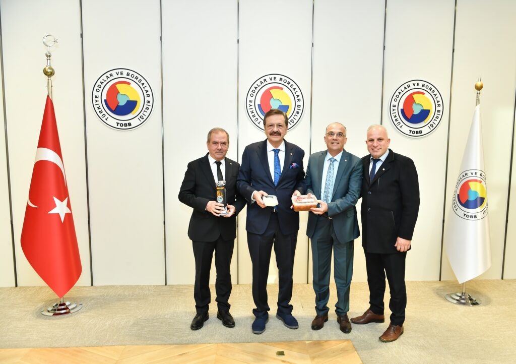 TİCARET BORSASI’NDAN TOBB ZİYARETİ