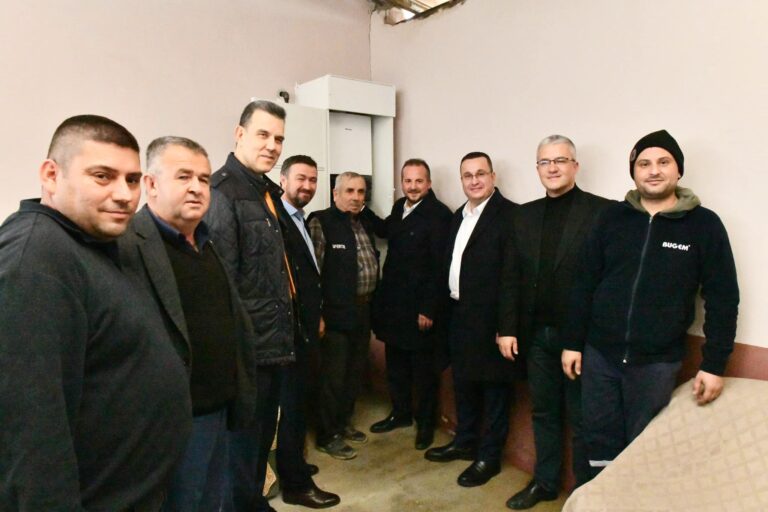 TEPECİK DOĞALGAZA KAVUŞTU