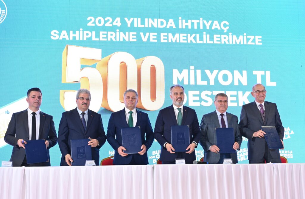 BÜYÜKŞEHİR’DEN 500 MİLYON TL’LİK CAN SUYU