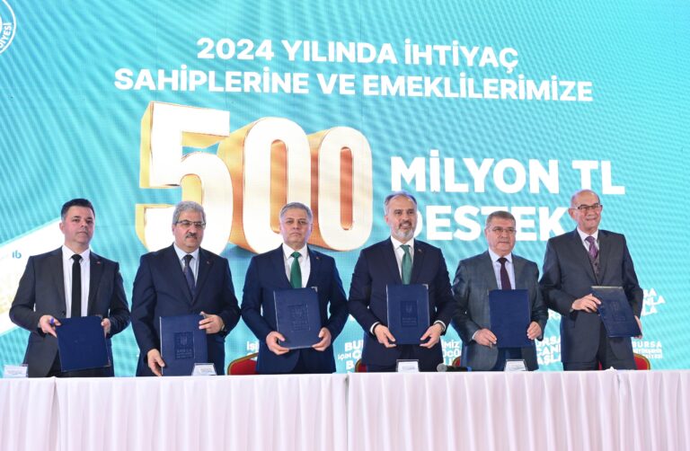 BÜYÜKŞEHİR’DEN 500 MİLYON TL’LİK CAN SUYU