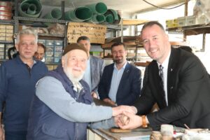 ESNAF DOSTU BAŞKAN ADAYI SANAYİ SİTESİ’NDE