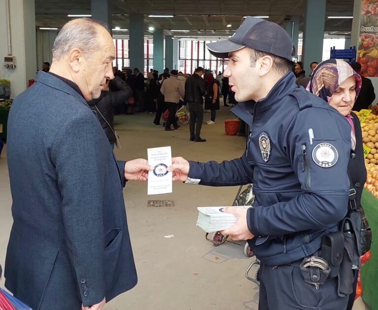 BROŞÜRLÜ UYARI; DOLANDIRICILIĞA DİKKAT!