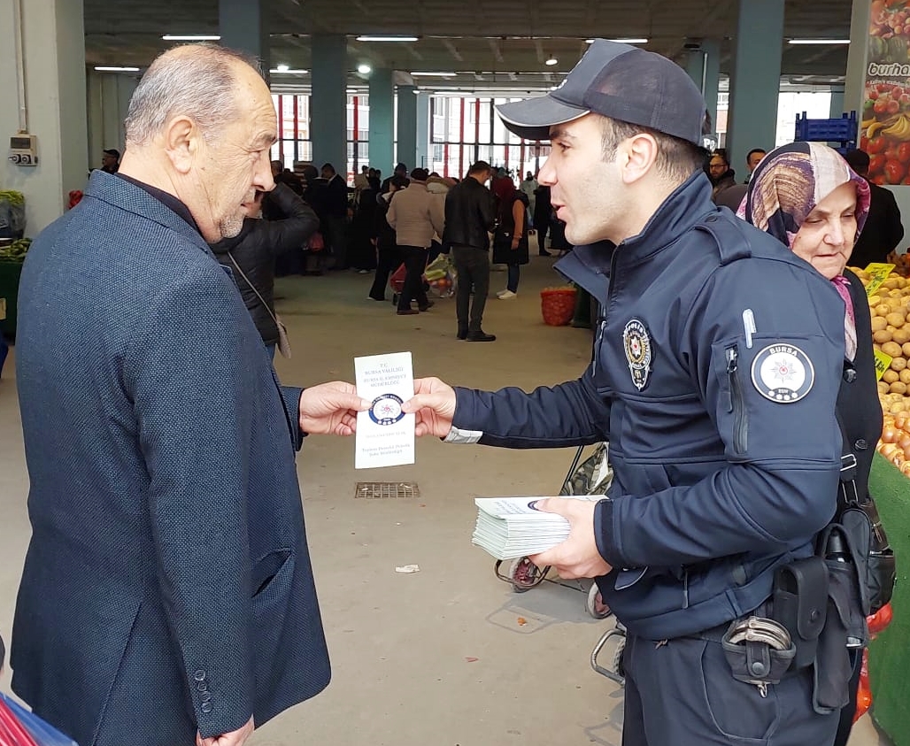 BROŞÜRLÜ UYARI; DOLANDIRICILIĞA DİKKAT!