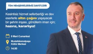 BEYGİRCİ, PROJELERİNİ AÇIKLAYACAK
