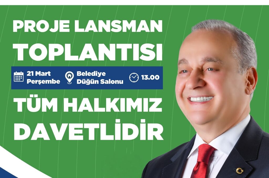 ERDEM, PROJELERİNİ AÇIKLAYACAK