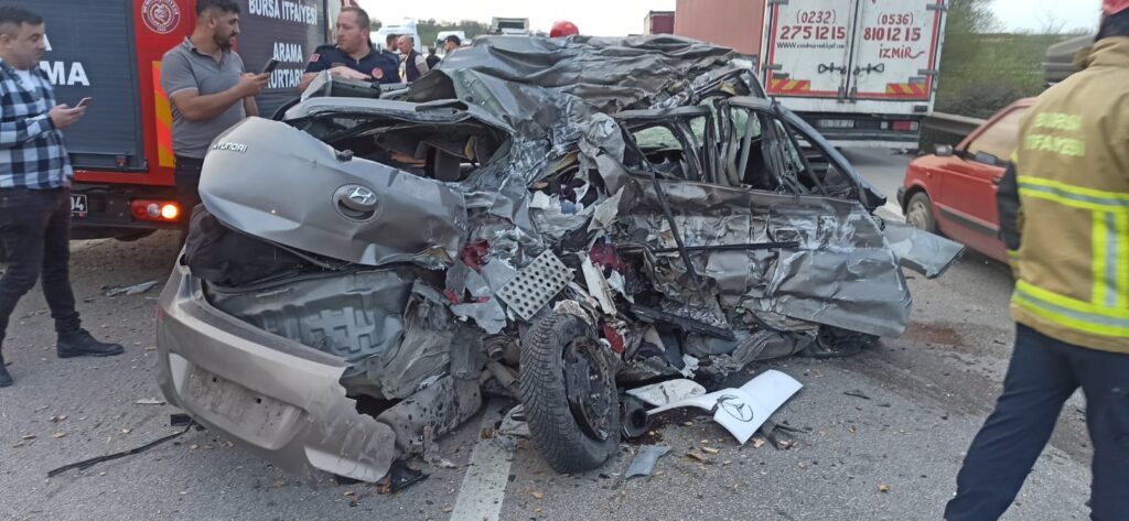 FECİ KAZA 2 CAN ALDI