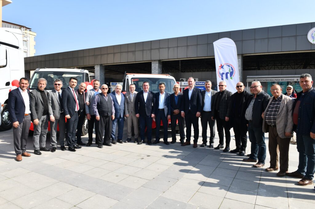 HİBE ARAÇLAR TESLİM ALINDI