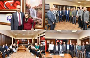 MAKAMININ KAPILARINI HALKA AÇTI