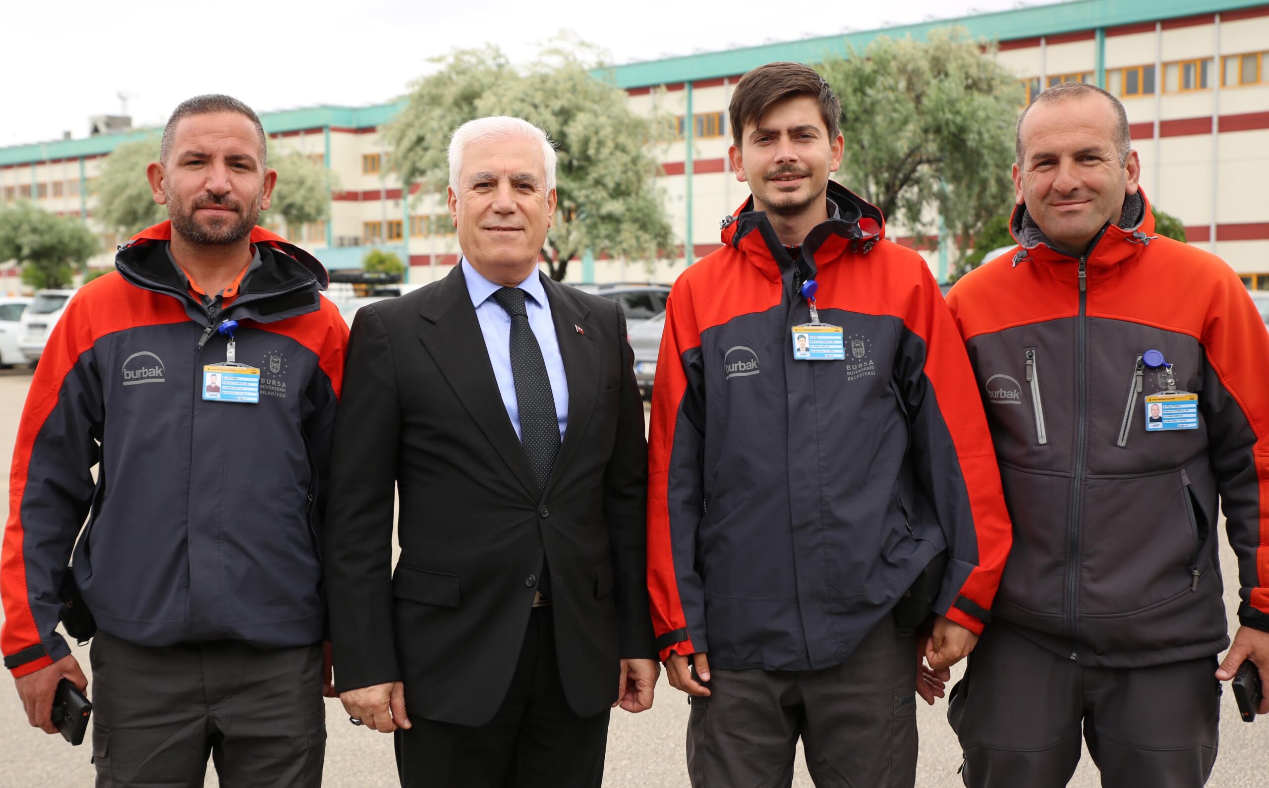 BAŞKAN BOZBEY, BURBAK SÖZÜNÜ TUTTU