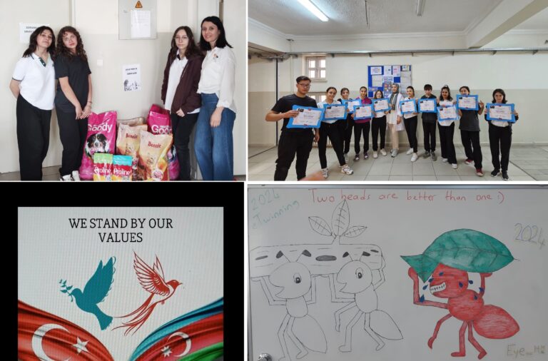 AYAS BEY’DE ULUSLARARASI E-TWINNING RÜZGARI