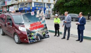 TRAFİKTE ‘HAYATLA YARIŞILMAZ’