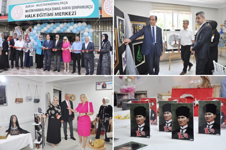 HEM KURSİYERLERİDEN GÖZ NURU SERGİSİ