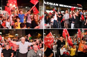 MEYDANDA MİLLİ COŞKU