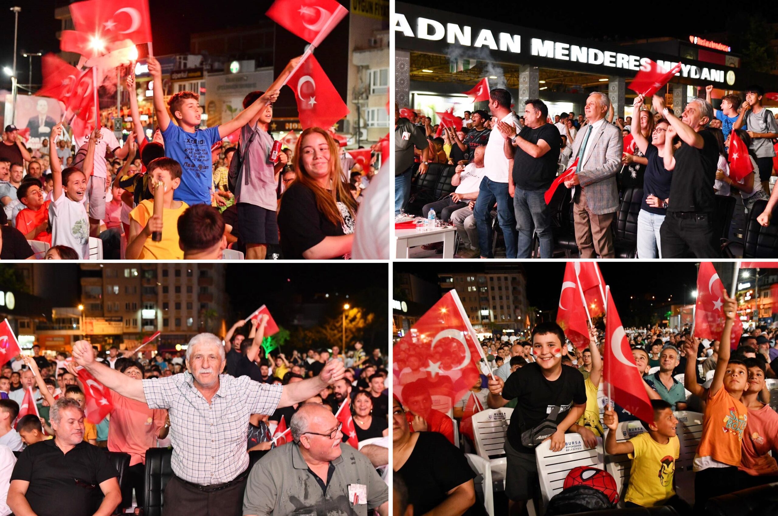 MEYDANDA MİLLİ COŞKU