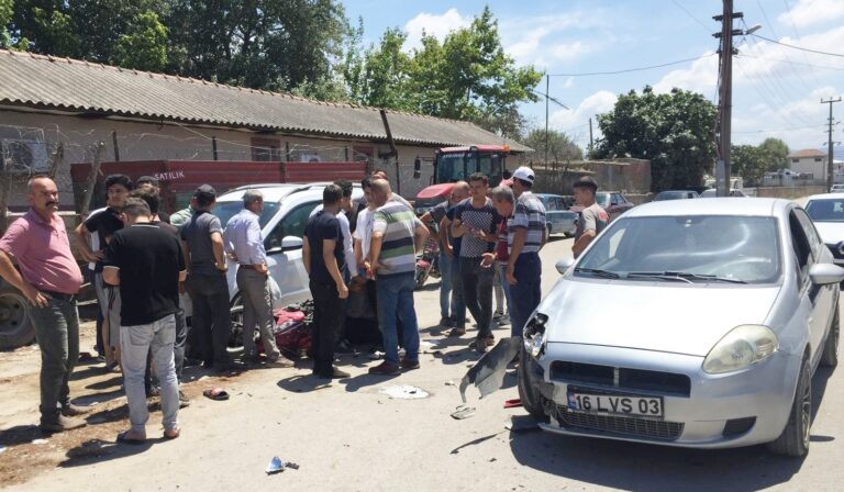 SANAYİ İÇİNDE KAZA