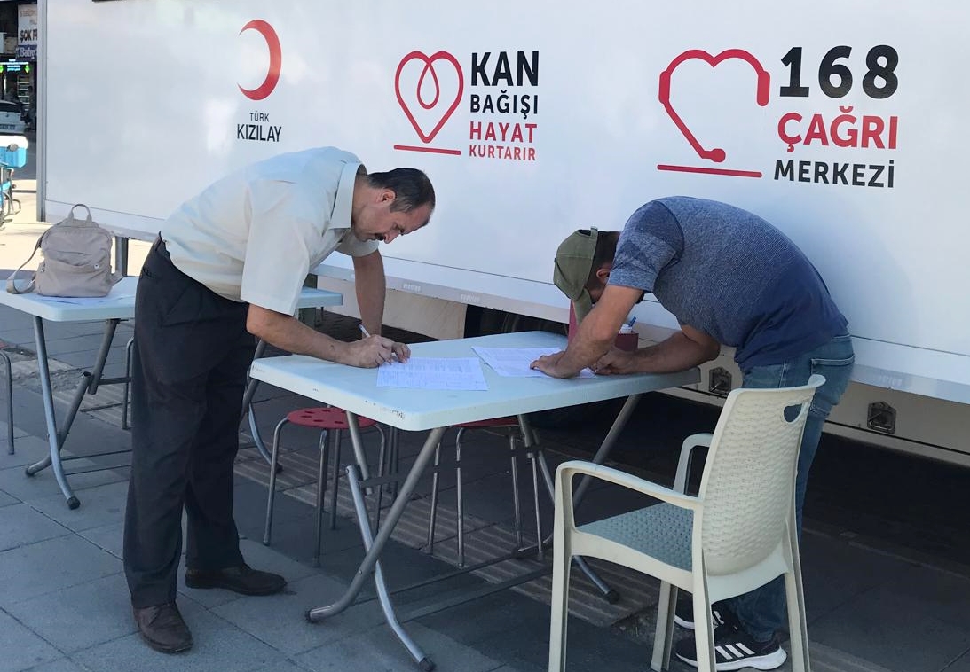 KIZILAY KAN BAĞIŞÇILARINI BEKLİYOR