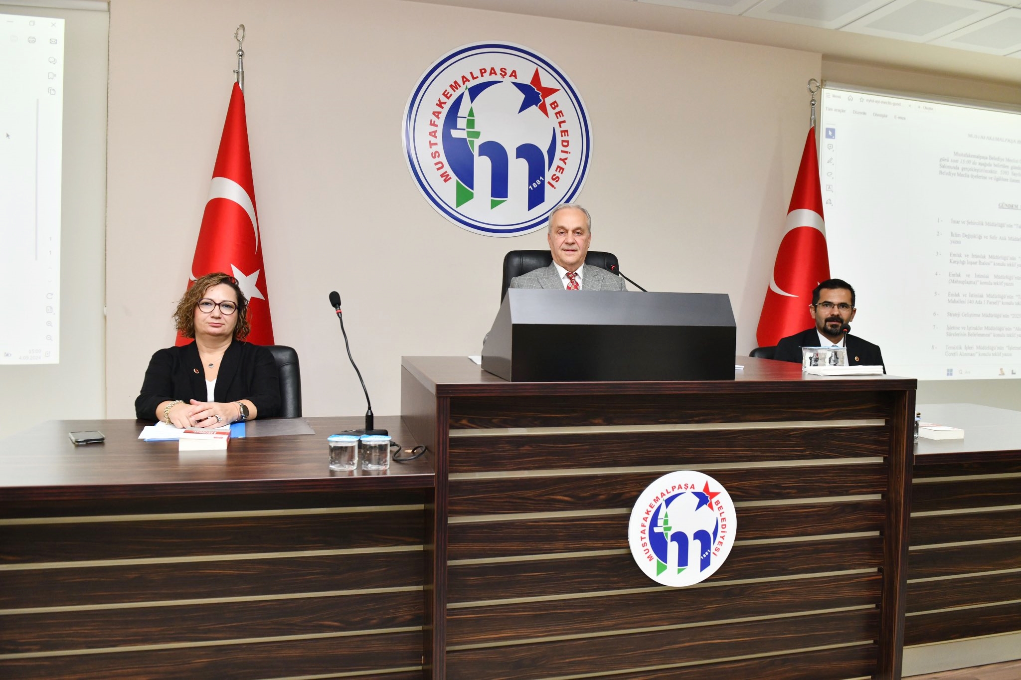 GÜNDEM; EK BÜTÇE, MAHSUPLAŞMA, HİBE ARAÇ