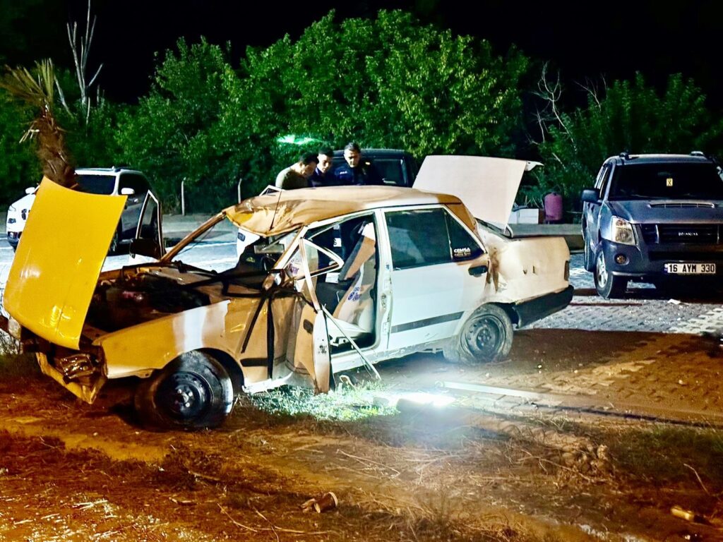 TERMİNAL YOLUNDA FECİ KAZA