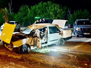 TERMİNAL YOLUNDA FECİ KAZA