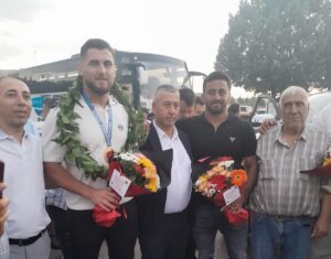 YENİ BAŞPEHLİVANA COŞKULU KARŞILAMA